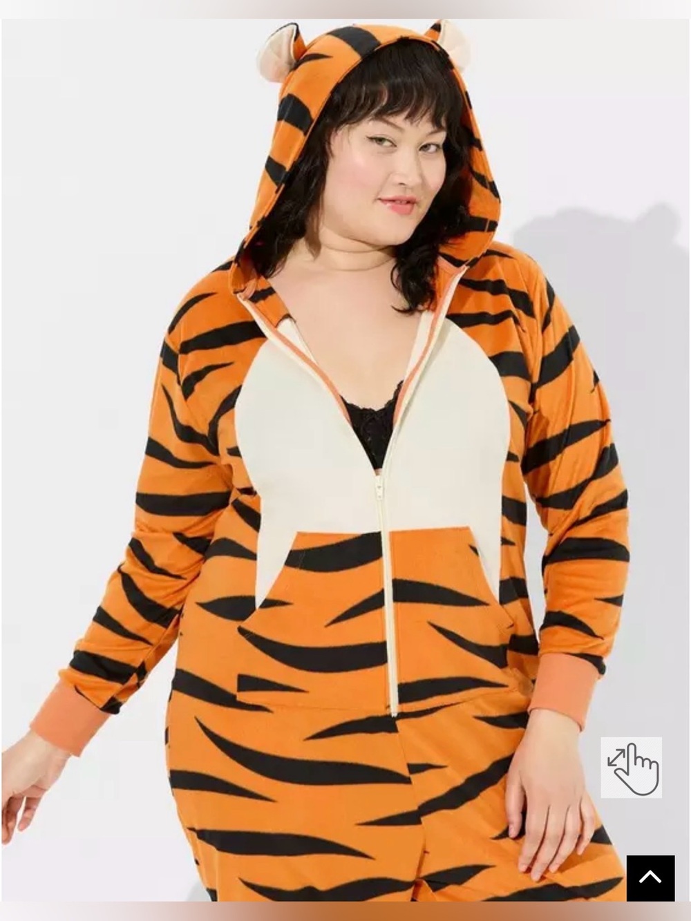 NWT Torrid Disney Tigger Onsie cosplay Halloween costume size 3X/4X
